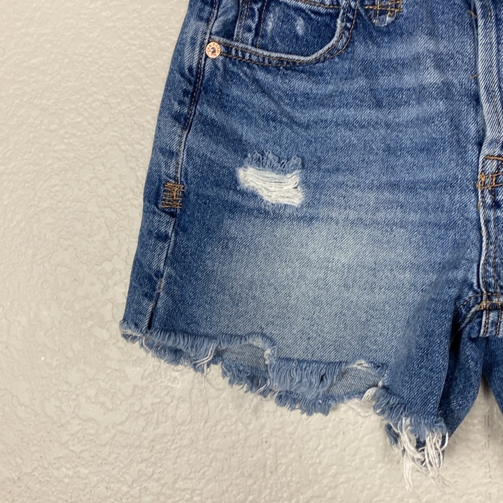 Free People cut off denim shorts - Picture 4 of 5